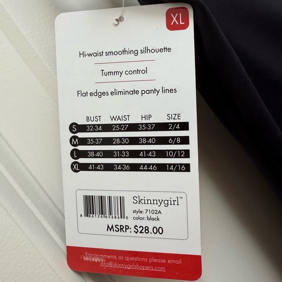 Skinny Girl Shaping High Waist Brief Size XL - Picture 6 of 7